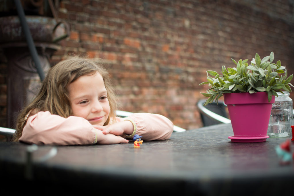 Kinderfotografie, spontaan portret