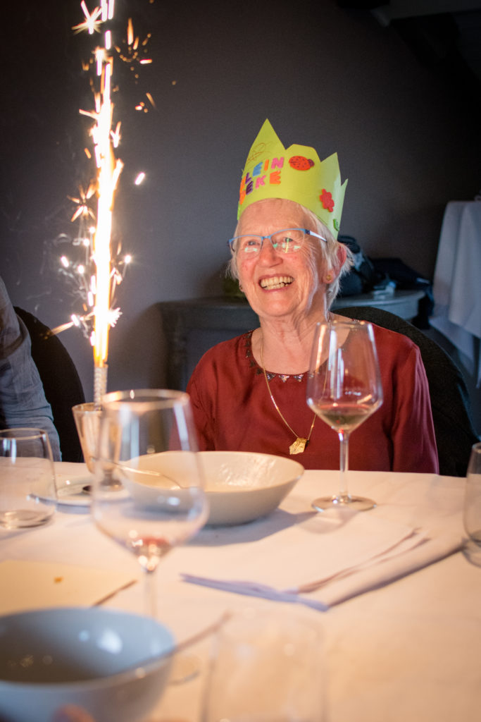 Reportage van een feest, Moeke is jarig