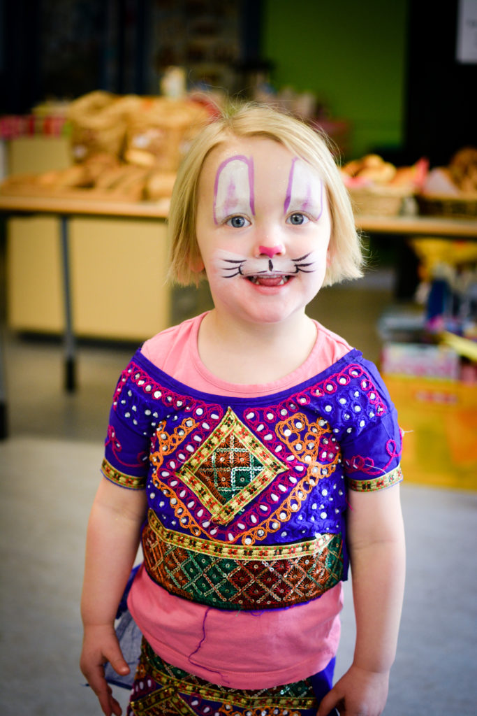 Reportage en kinderfotografie, Nore als konijntje